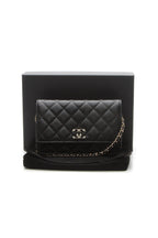Quilted Candy WOC Crossbody Bag - Black