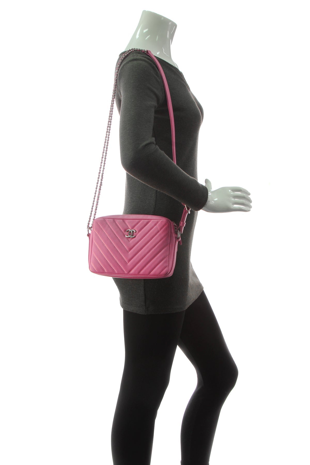 Promenade Camera Bag - Hot Pink