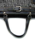 Vintage Trotter Horizontal Tote Bag - Navy