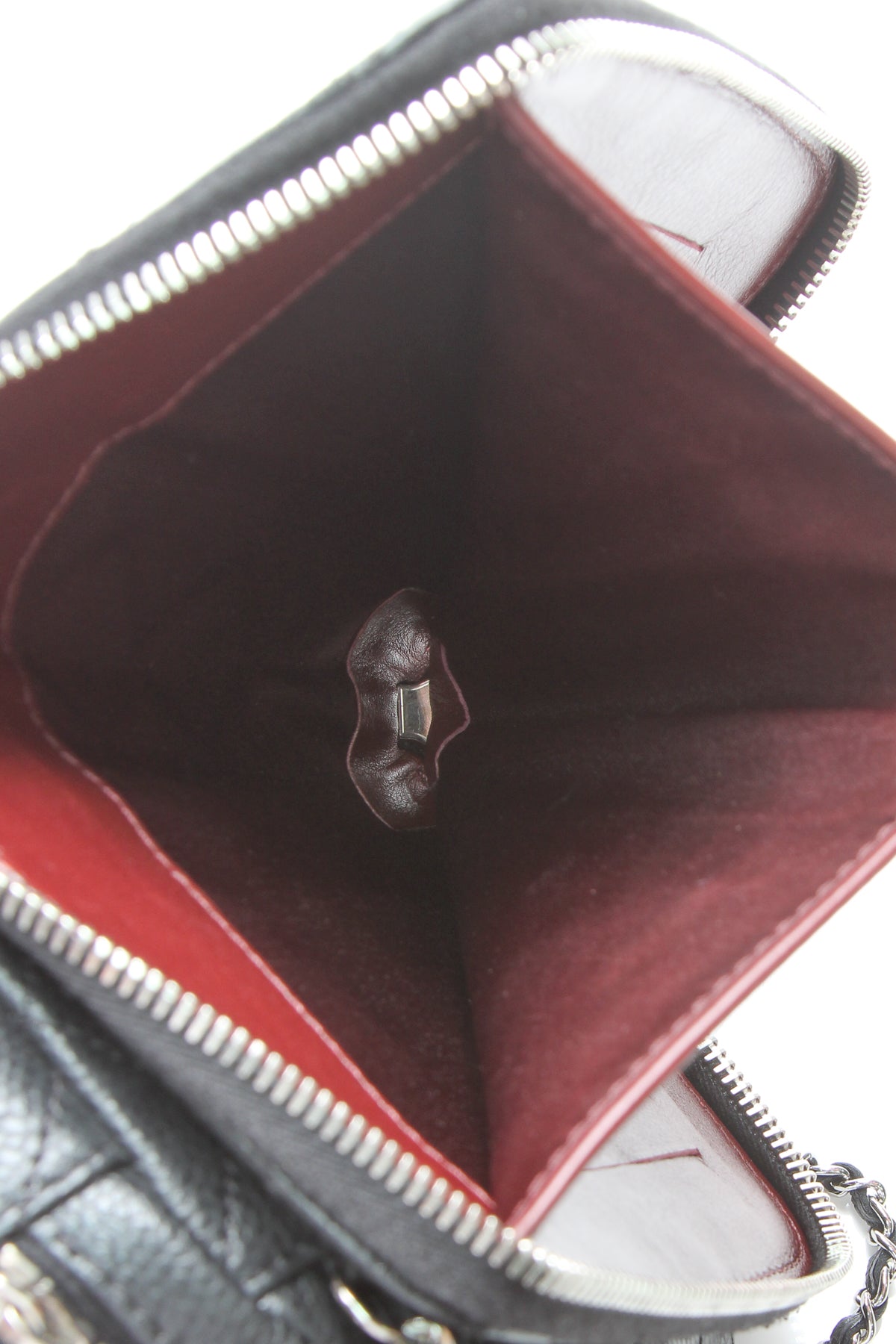 Classic Mini Flap WOC Bag - Black Caviar