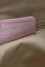 Street Chic Messenger Bag - Beige/Pink
