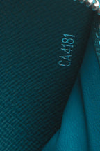 Epi Zippy Wallet - Cyan