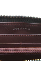 Quilted Zippy Wallet - Black