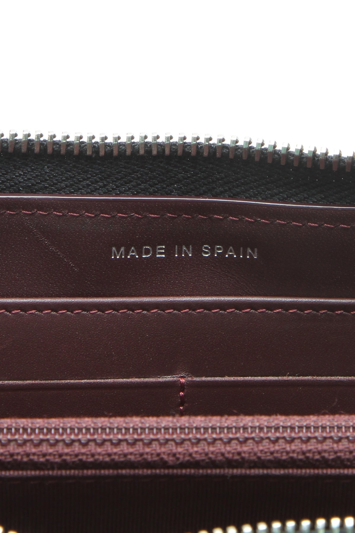 Quilted Zippy Wallet - Black
