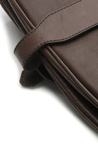 Paris-Dallas Messenger Bag - Brown