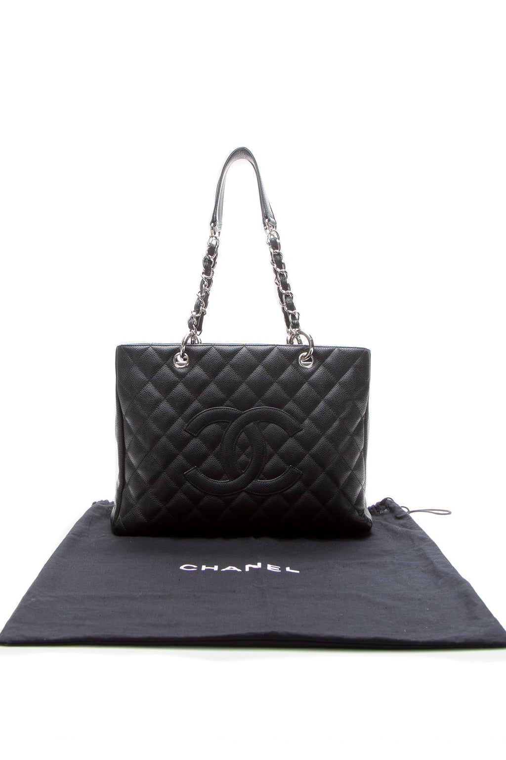 GST Grand Shopping Tote Bag - Black