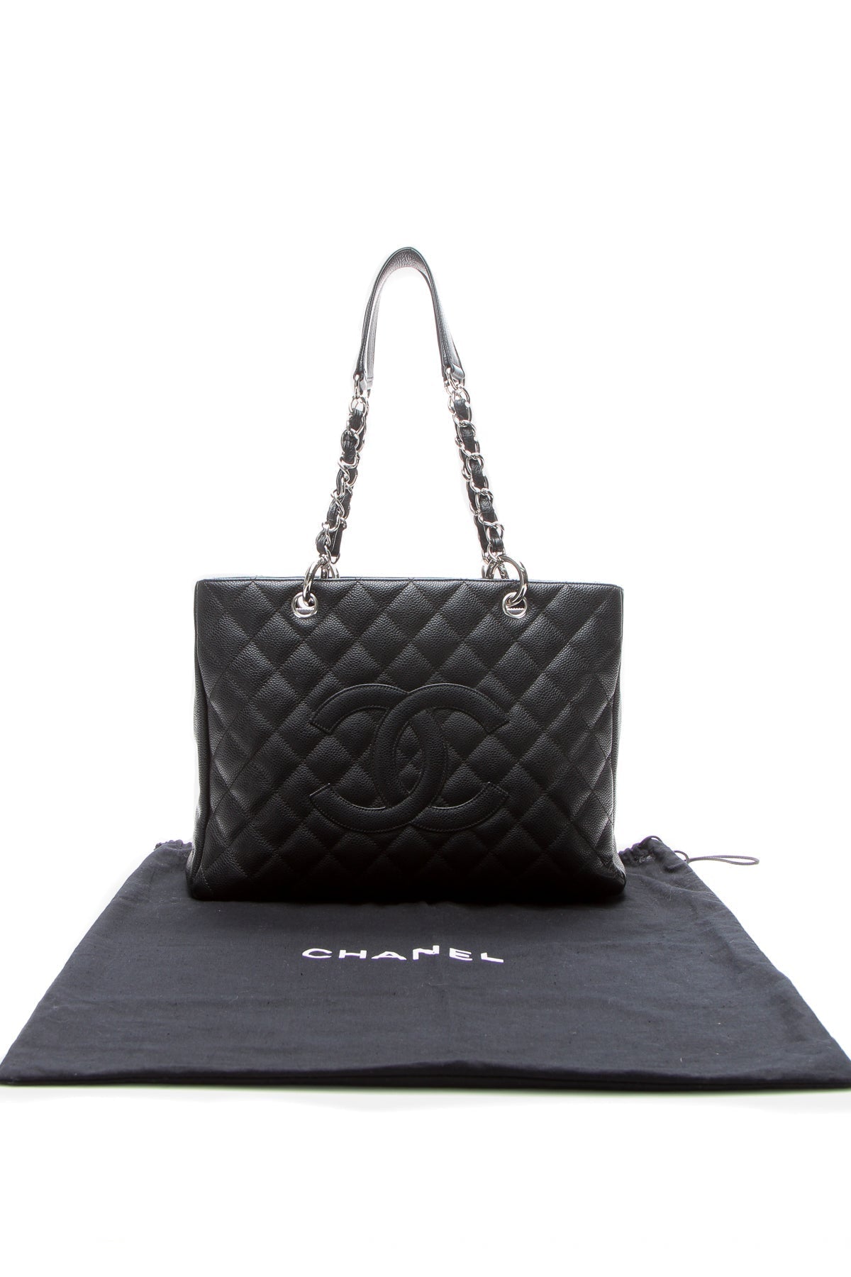 GST Grand Shopping Tote Bag - Black