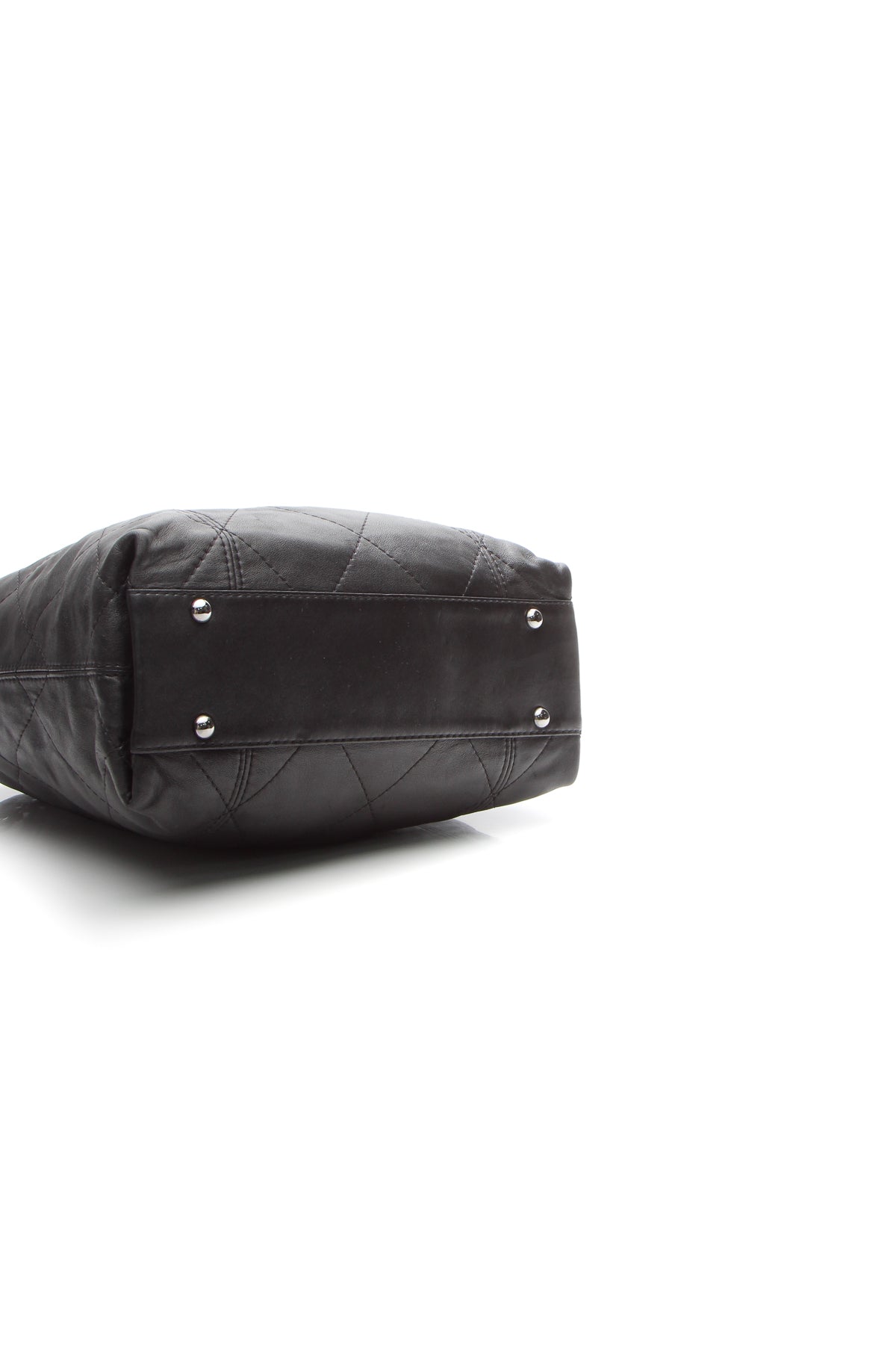 Soft Touch Tote Bag - Black