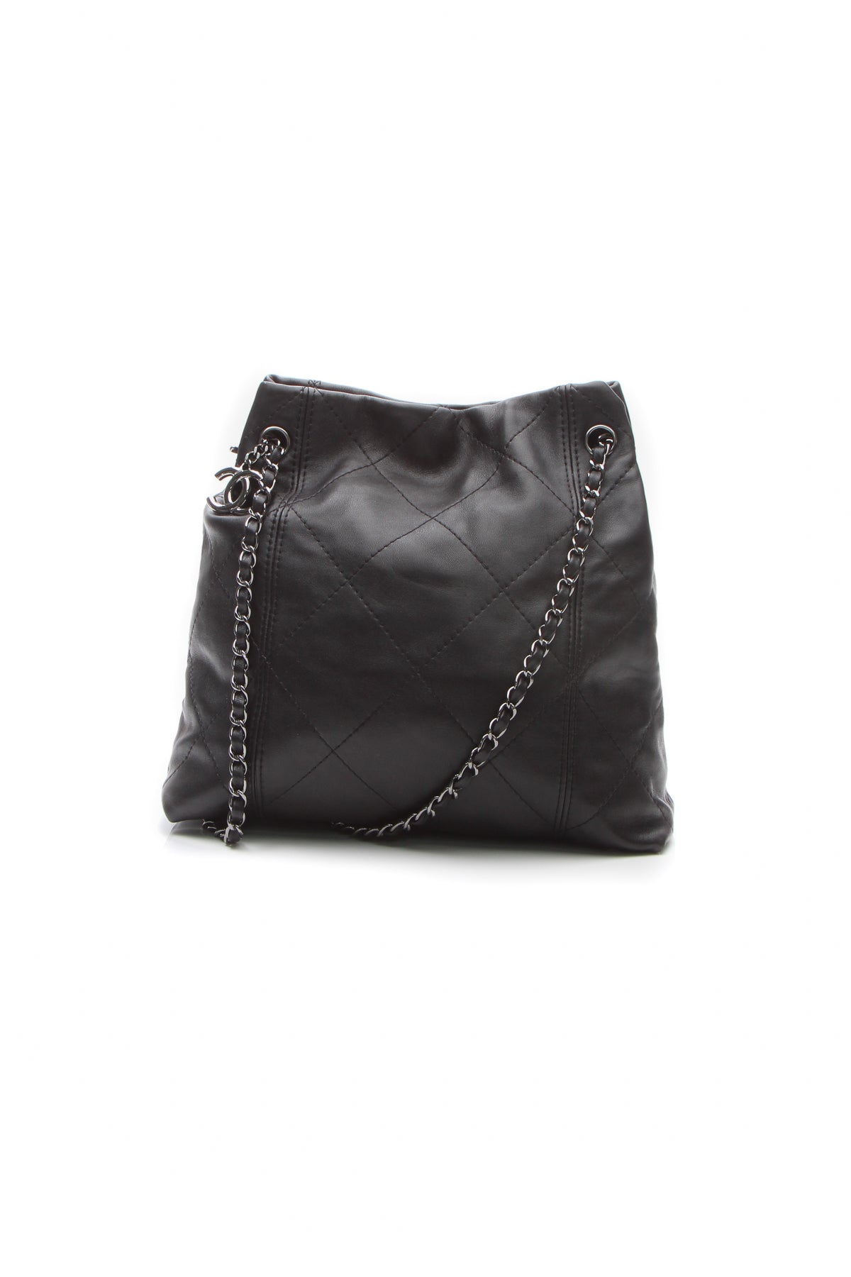 Soft Touch Tote Bag - Black