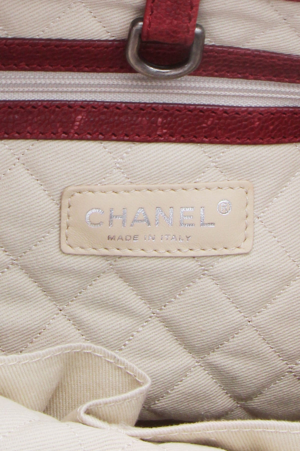 Timeless Chain Bag - Dark Red