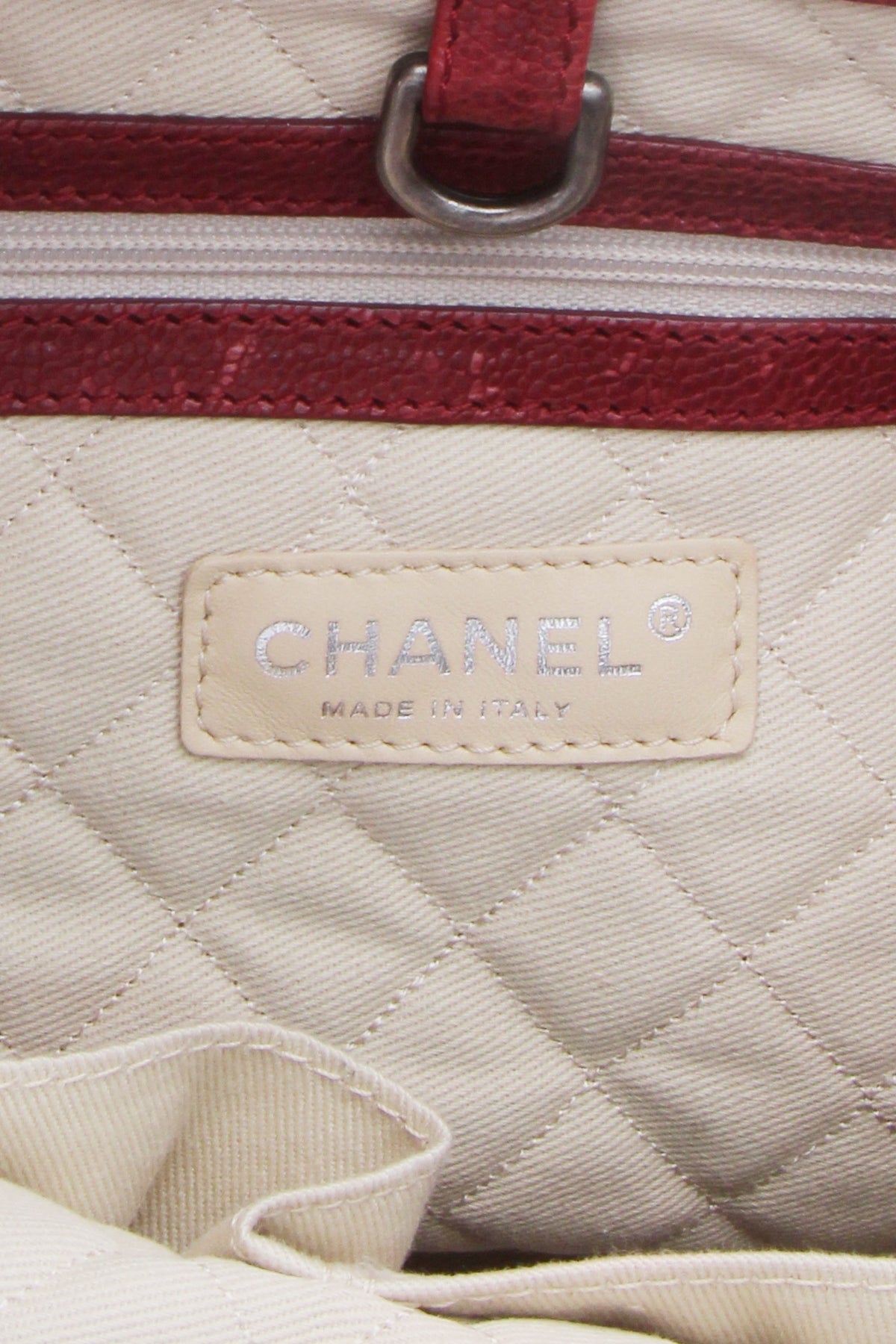 Timeless Chain Bag - Dark Red