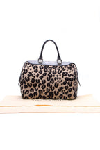 Stephen Sprouse Leopard Speedy 30 Bag - Beige/Black