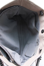 Coco Pleats Tote Bag - Beige