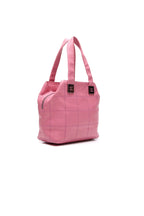 Square Quilt CC Satchel Bag - Pink