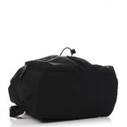 Black Zaino Nylon Backpack