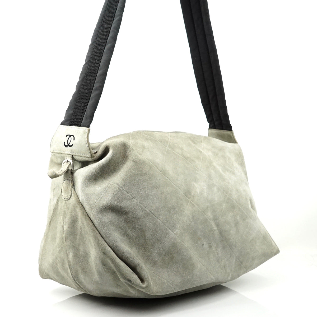 Chanel Cc Matelasse Canvas Shoulder