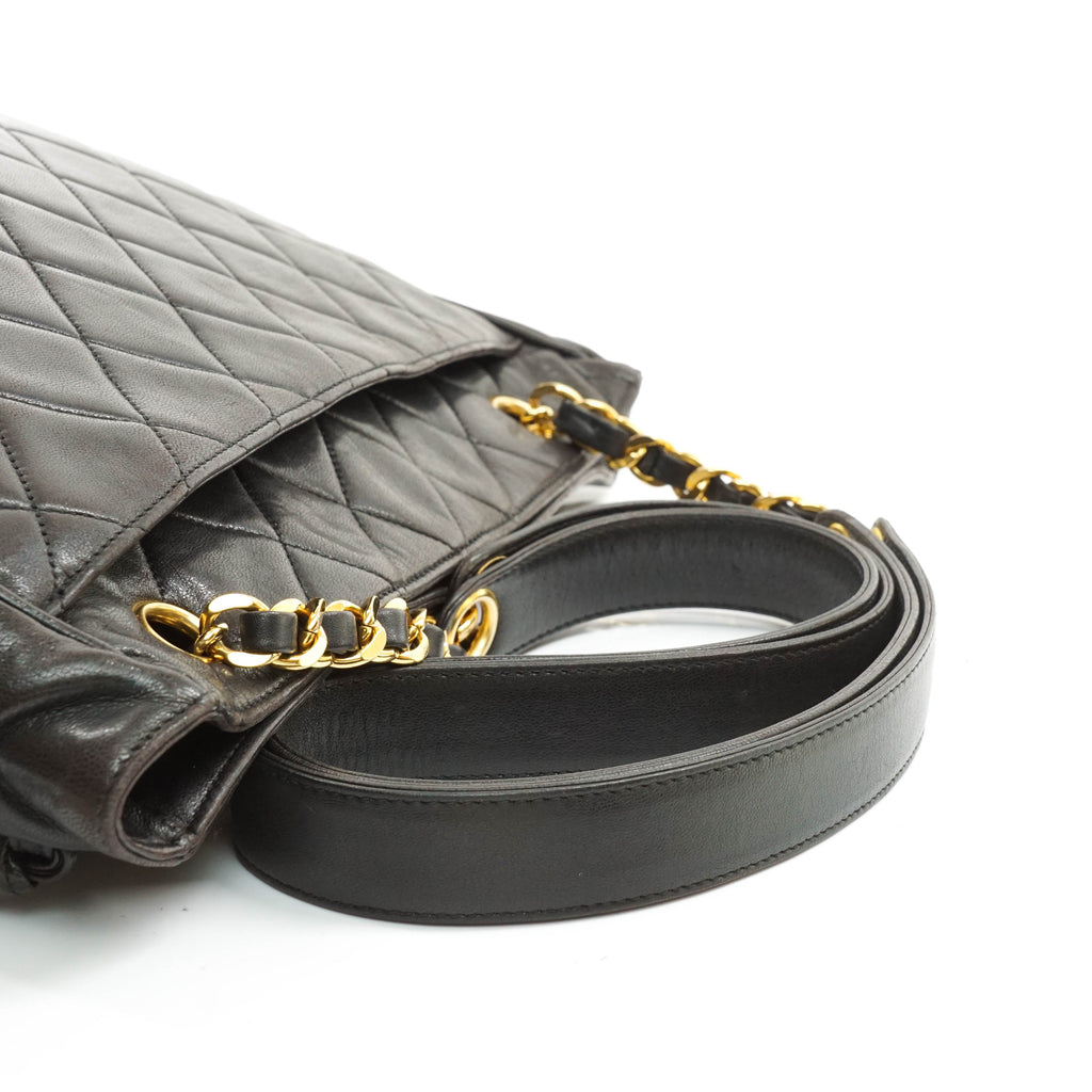 Chanel Quilted Matelasse Lambskin