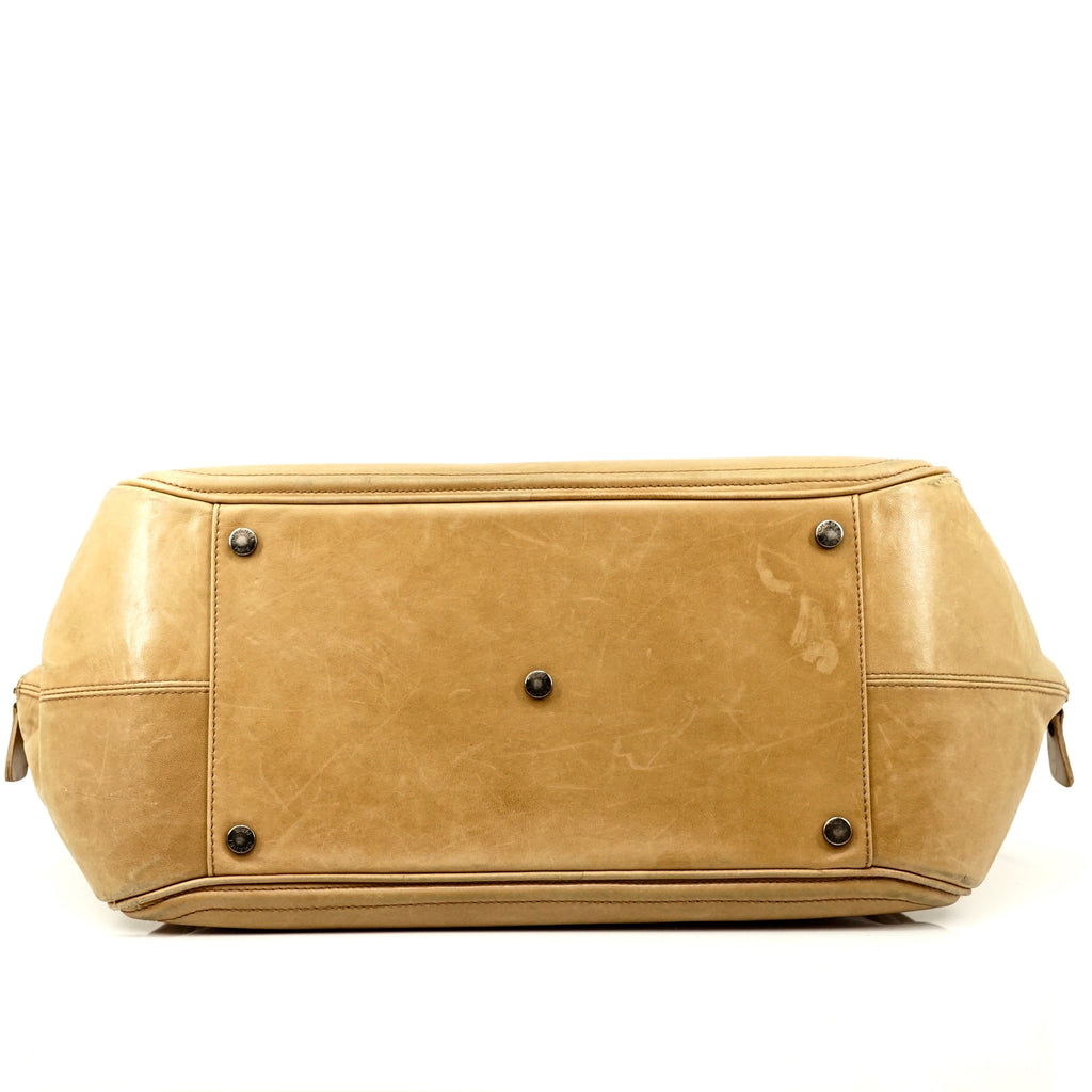 Chanel Shoulder Bag Light Brown