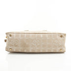 Chanel Travel Line Hand Bag Beige