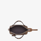 Fendi Small Leather Boston Bag
