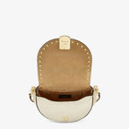 Fendi White Leather Bag