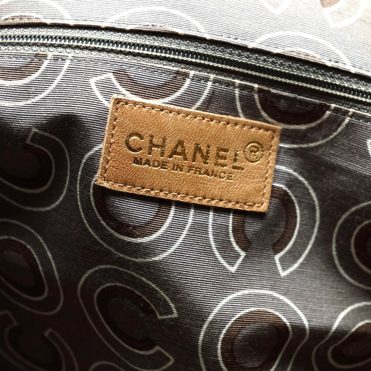 Chanel Shoulder Bag Light Brown