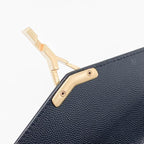 Saint Laurent Cassandre Wallet-on-chain Monogram Black Leather Cross Body Bag