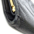 Chanel Cc Caviar Skin Long Wallet
