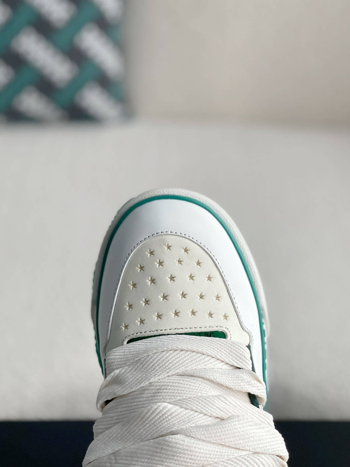 Amiri MA-1 Sneaker – Forest Green & White