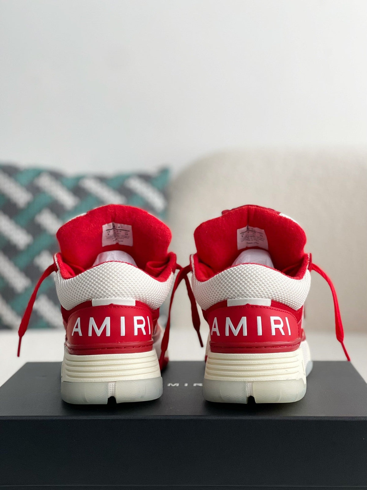 Amiri MA-1 Sneaker – Red & White
