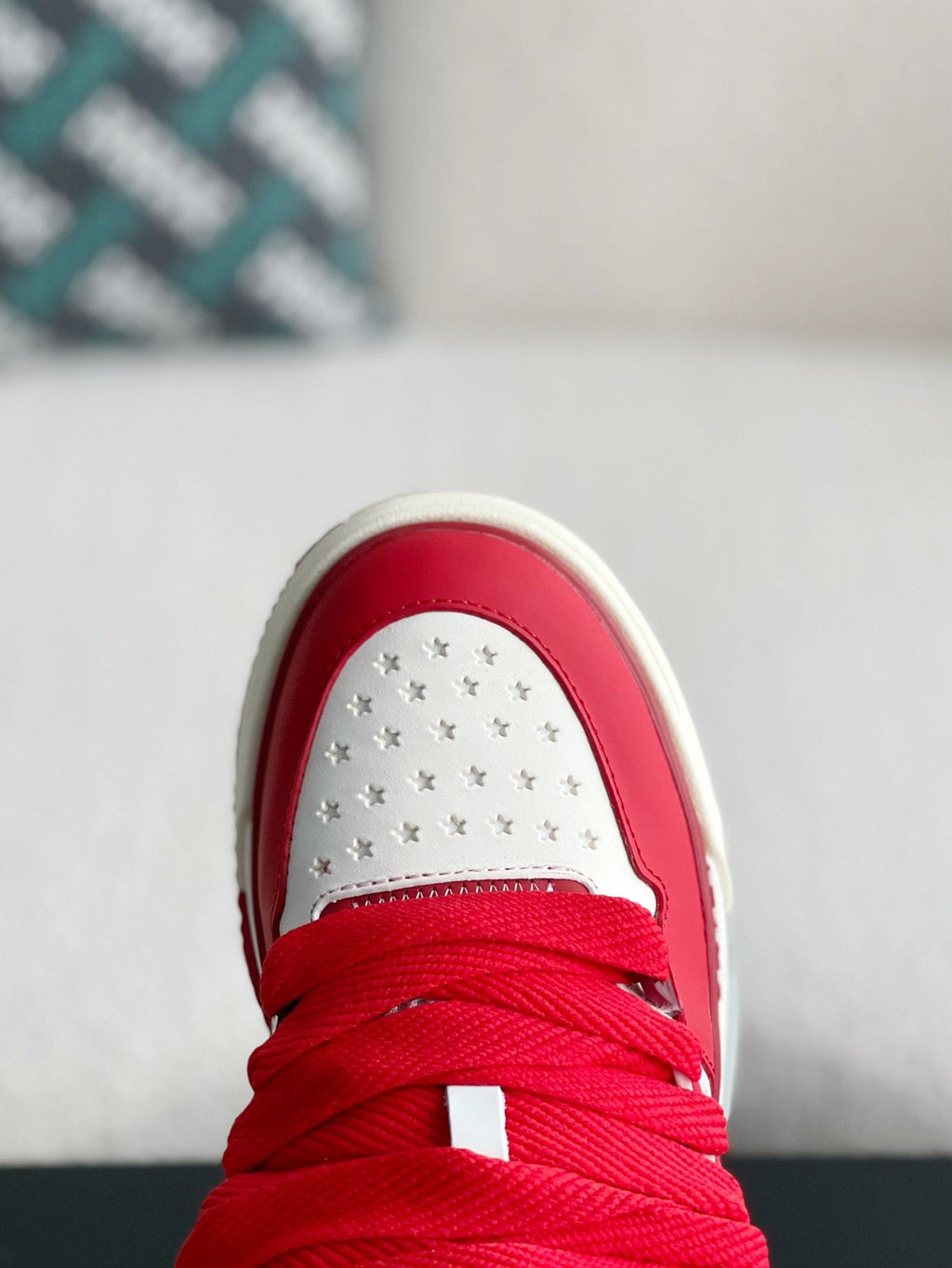 Amiri MA-1 Sneaker – Red & White