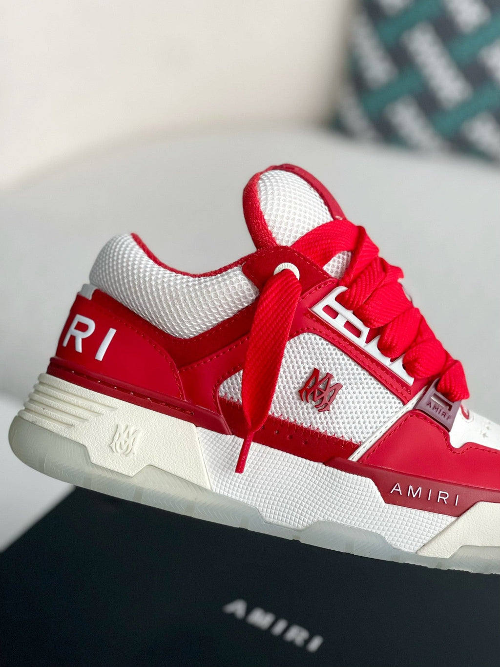 Amiri MA-1 Sneaker – Red & White