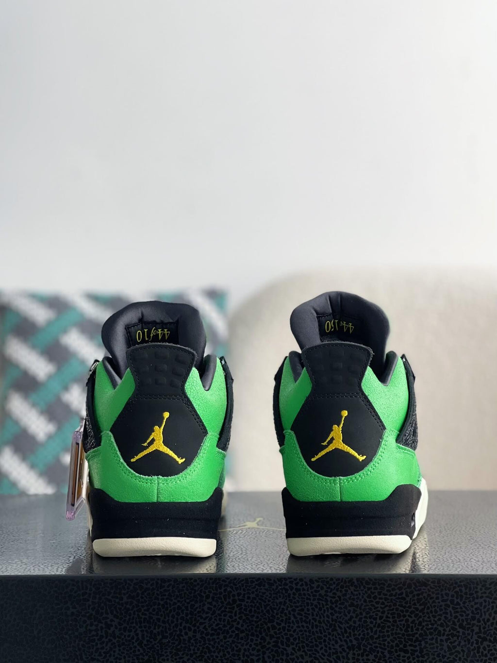 Air Jordan 4 Retro “Manila” Green Black