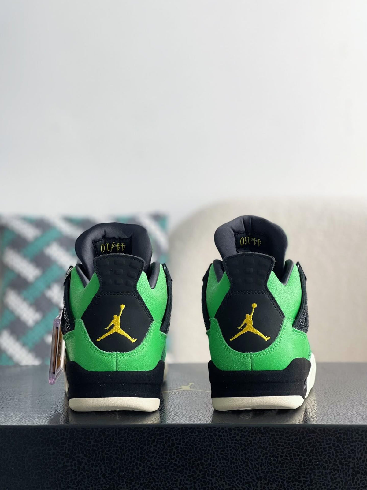 Air Jordan 4 Retro “Manila” Green Black