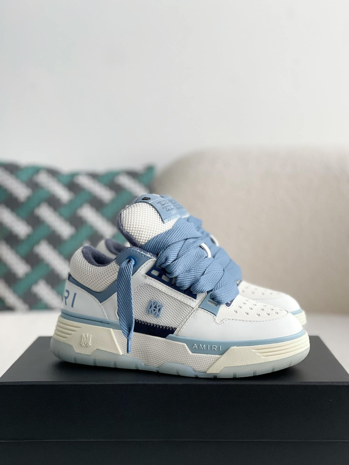 Amiri MA-1 Sneaker – Blue, White & Grey