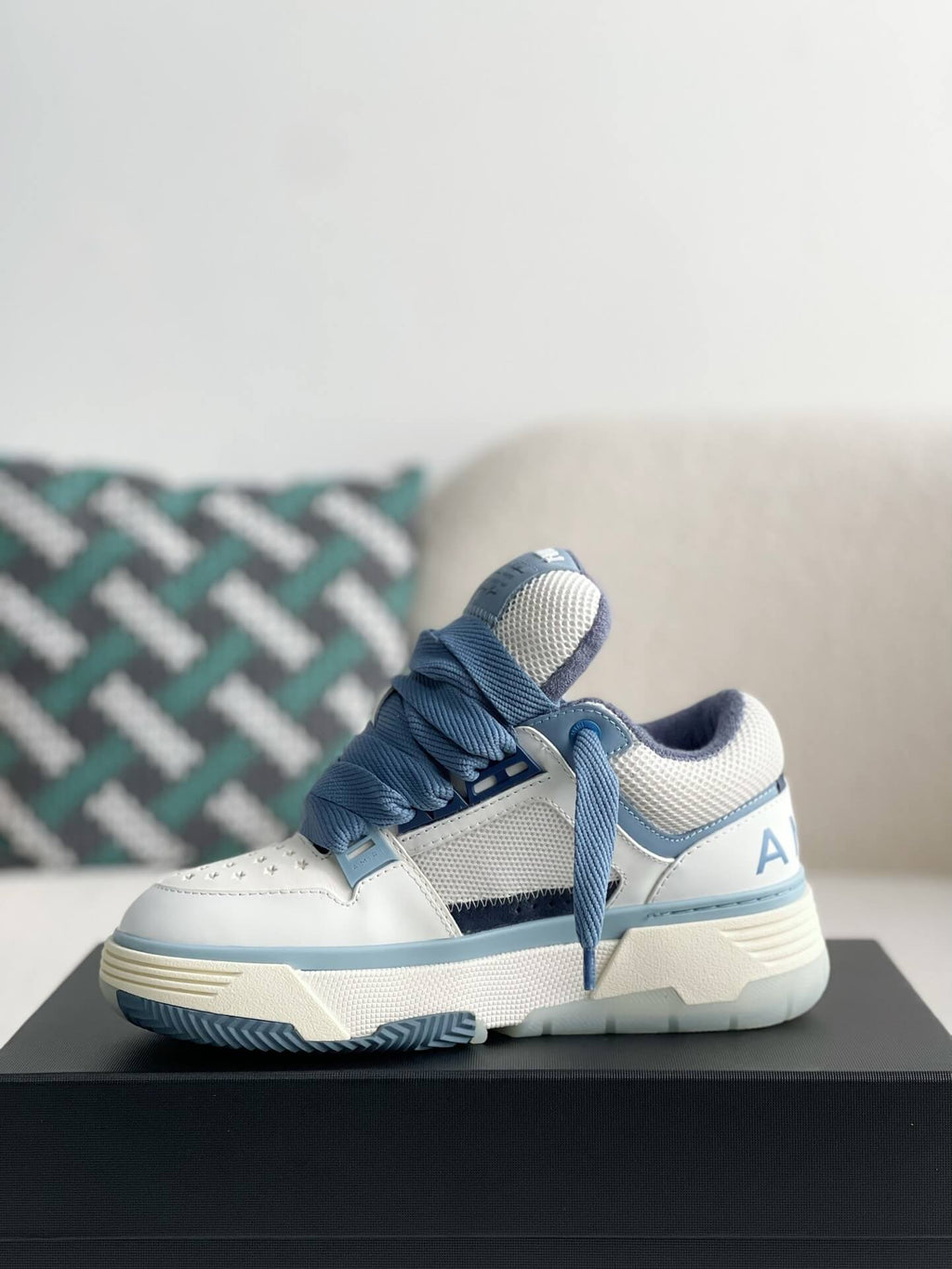 Amiri MA-1 Sneaker – Blue, White & Grey