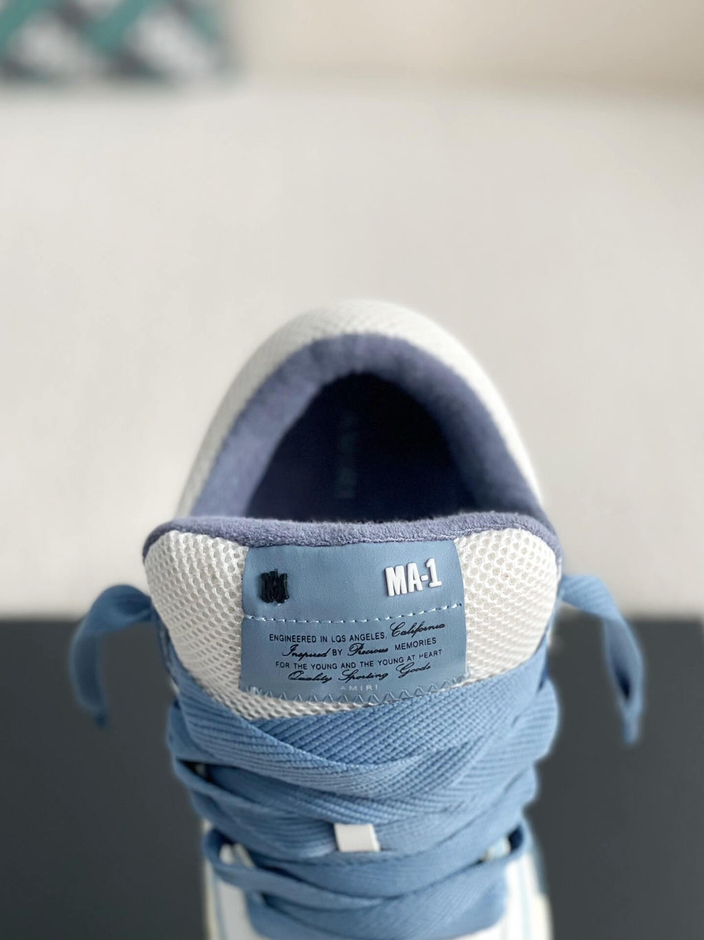 Amiri MA-1 Sneaker – Blue, White & Grey