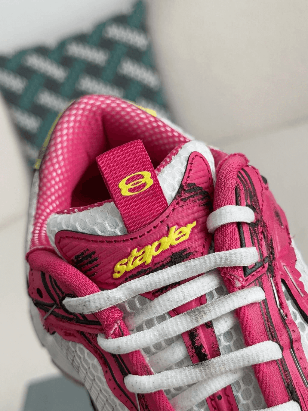 Balenciaga 10XL Sneaker – White, Pink & Yellow