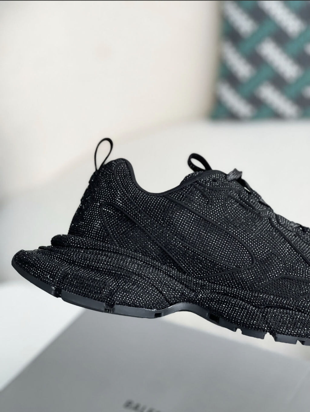 Balenciaga 3XL Sneaker Rhinestone – Full Black