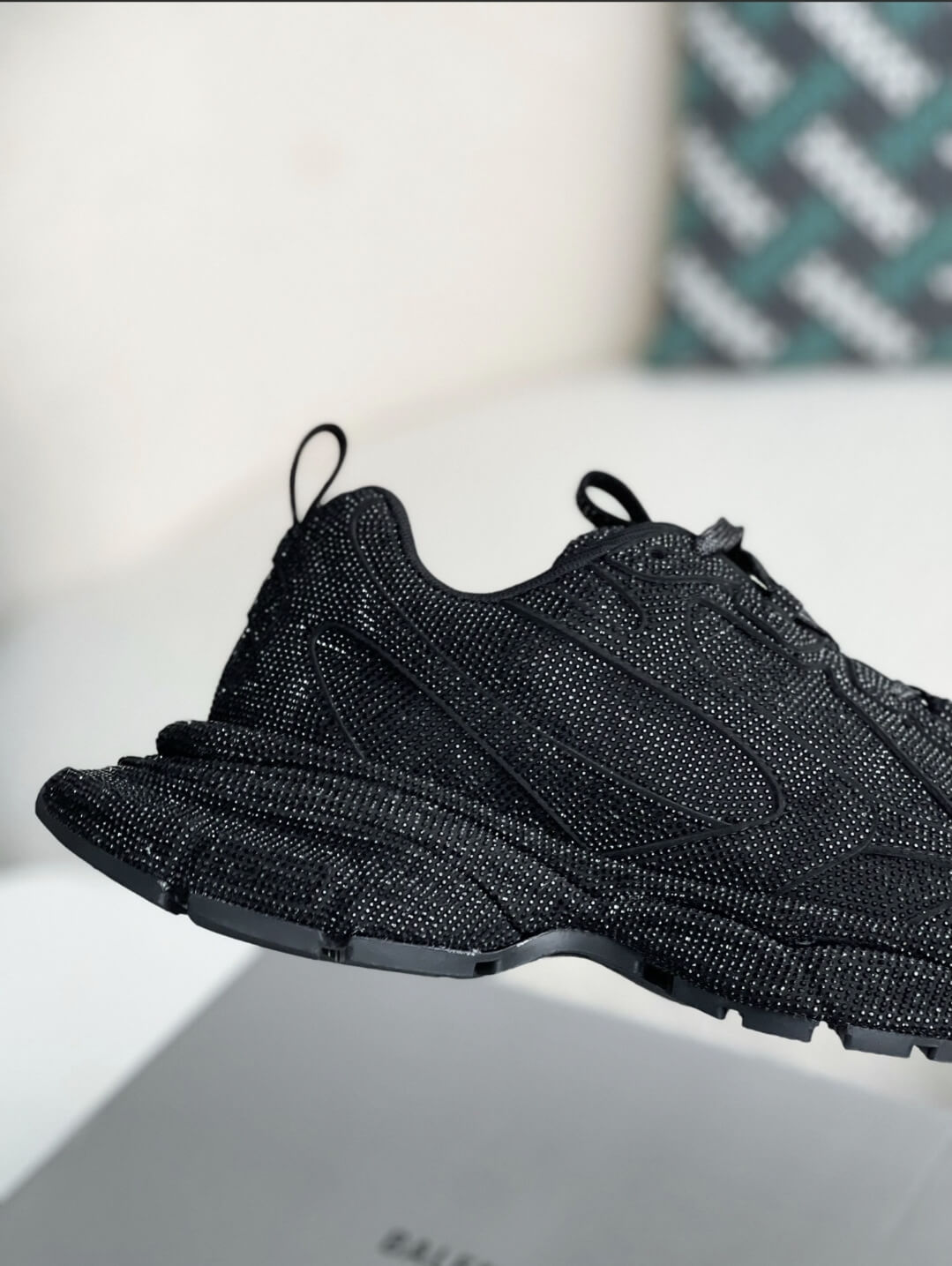 Balenciaga 3XL Sneaker Rhinestone – Full Black