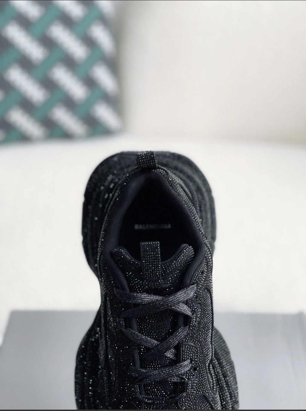 Balenciaga 3XL Sneaker Rhinestone – Full Black