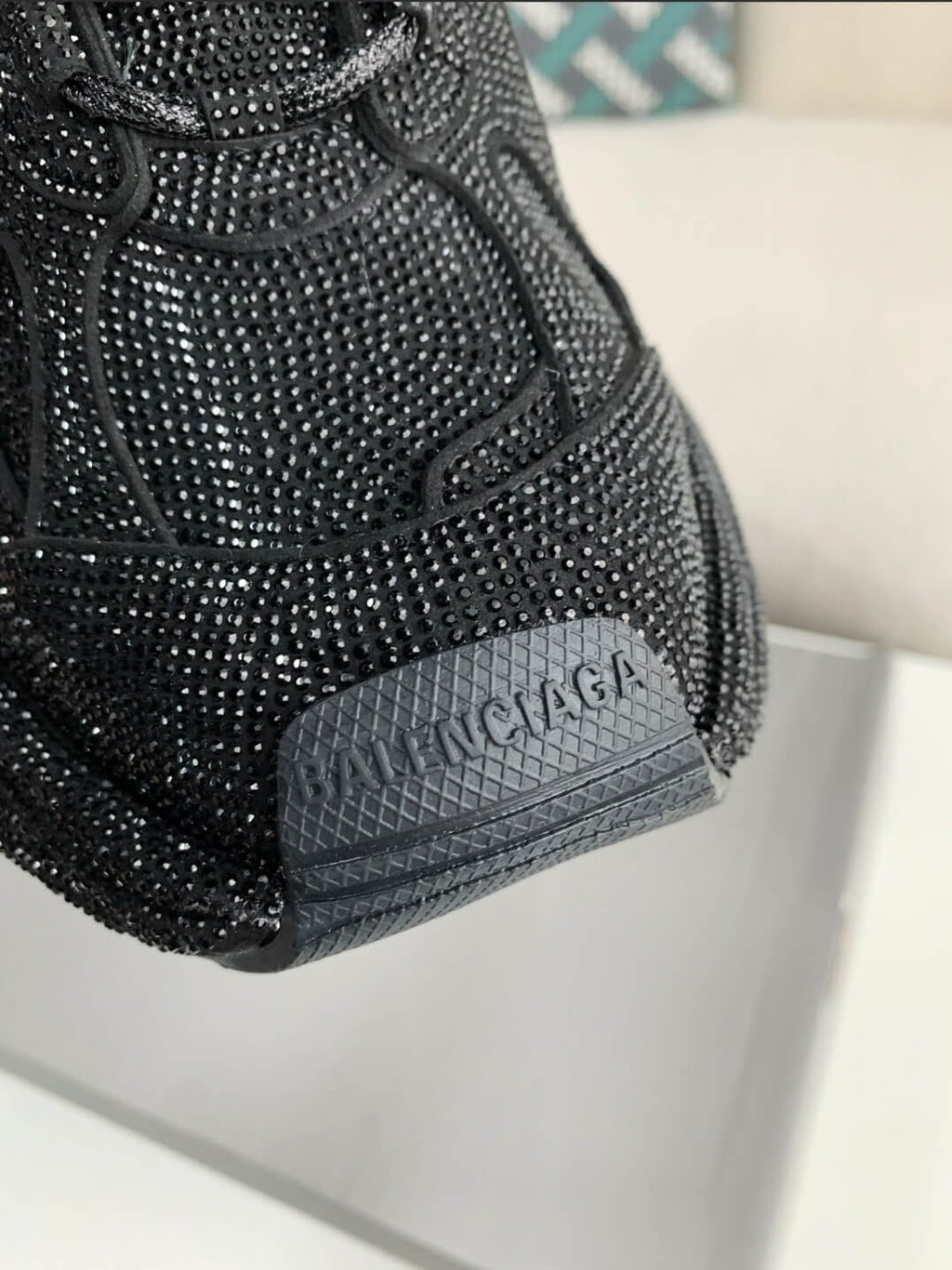 Balenciaga 3XL Sneaker Rhinestone – Full Black