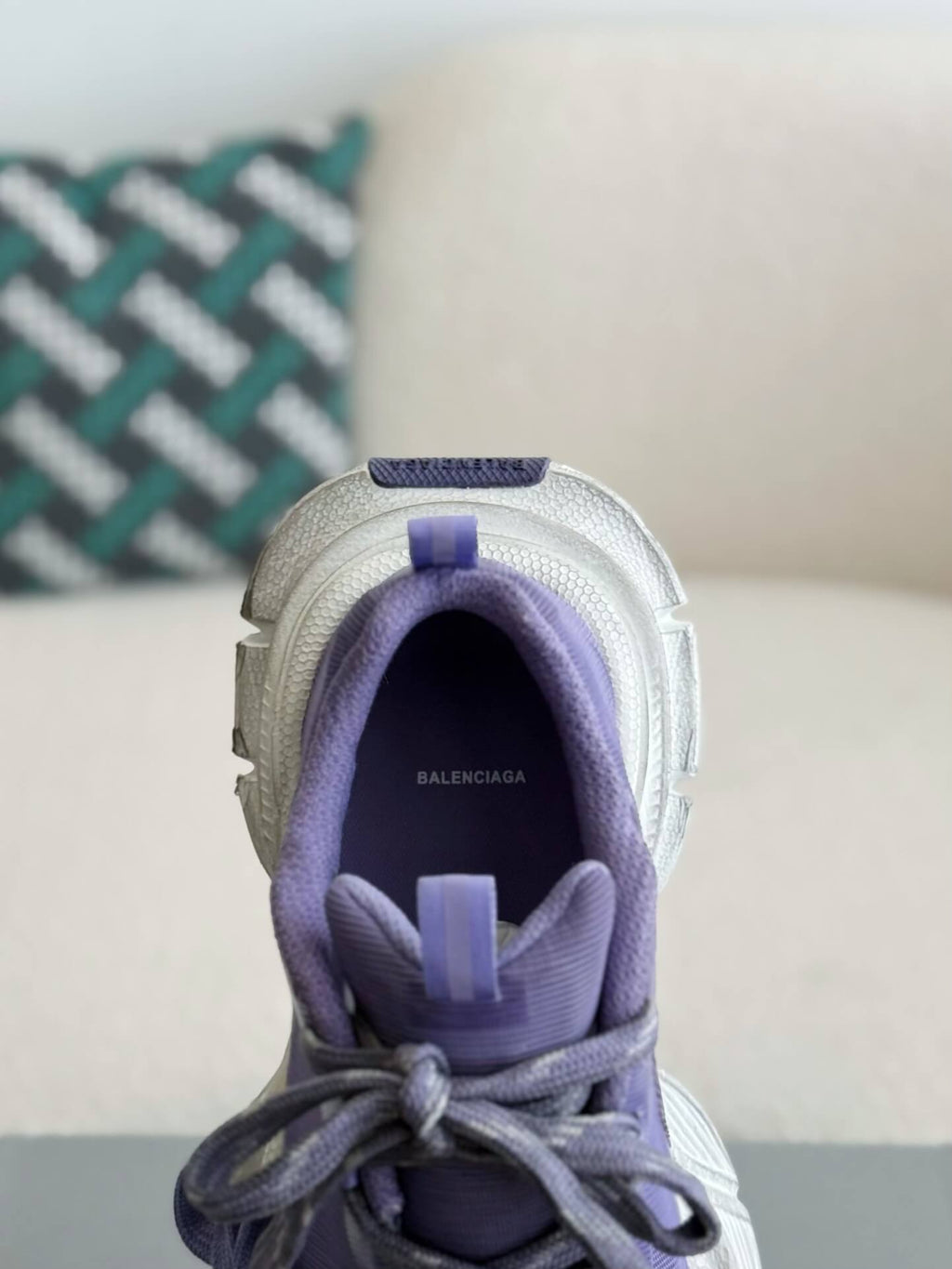 Balenciaga 3XL Sneaker – Purple & White