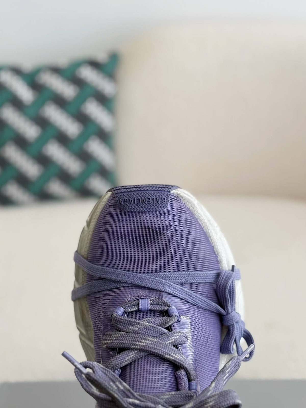 Balenciaga 3XL Sneaker – Purple & White