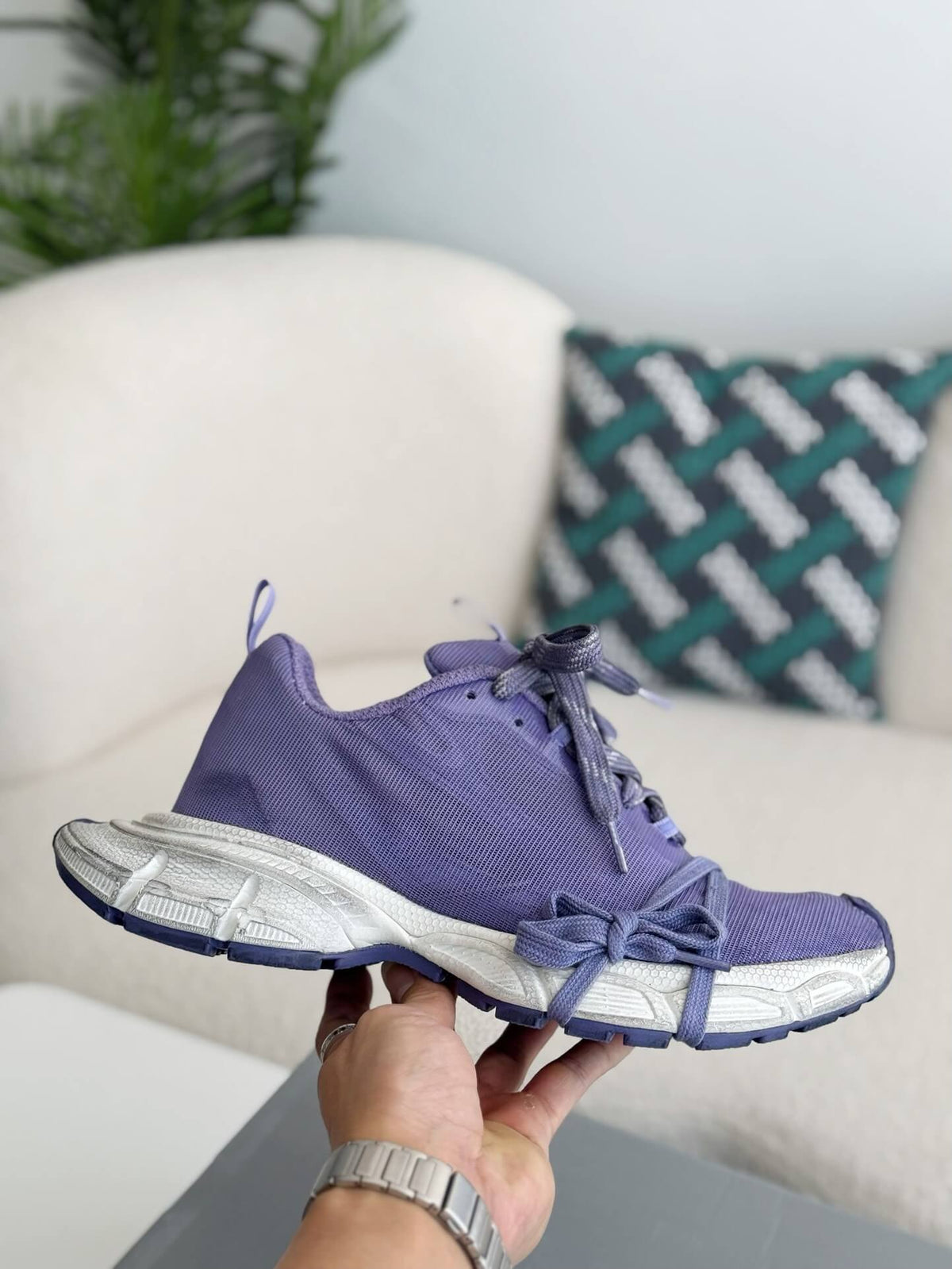 Balenciaga 3XL Sneaker – Purple & White