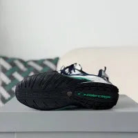Balenciaga Radar Sneaker – Light Grey, Green & Black