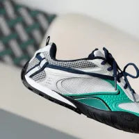 Balenciaga Radar Sneaker – Light Grey, Green & Black