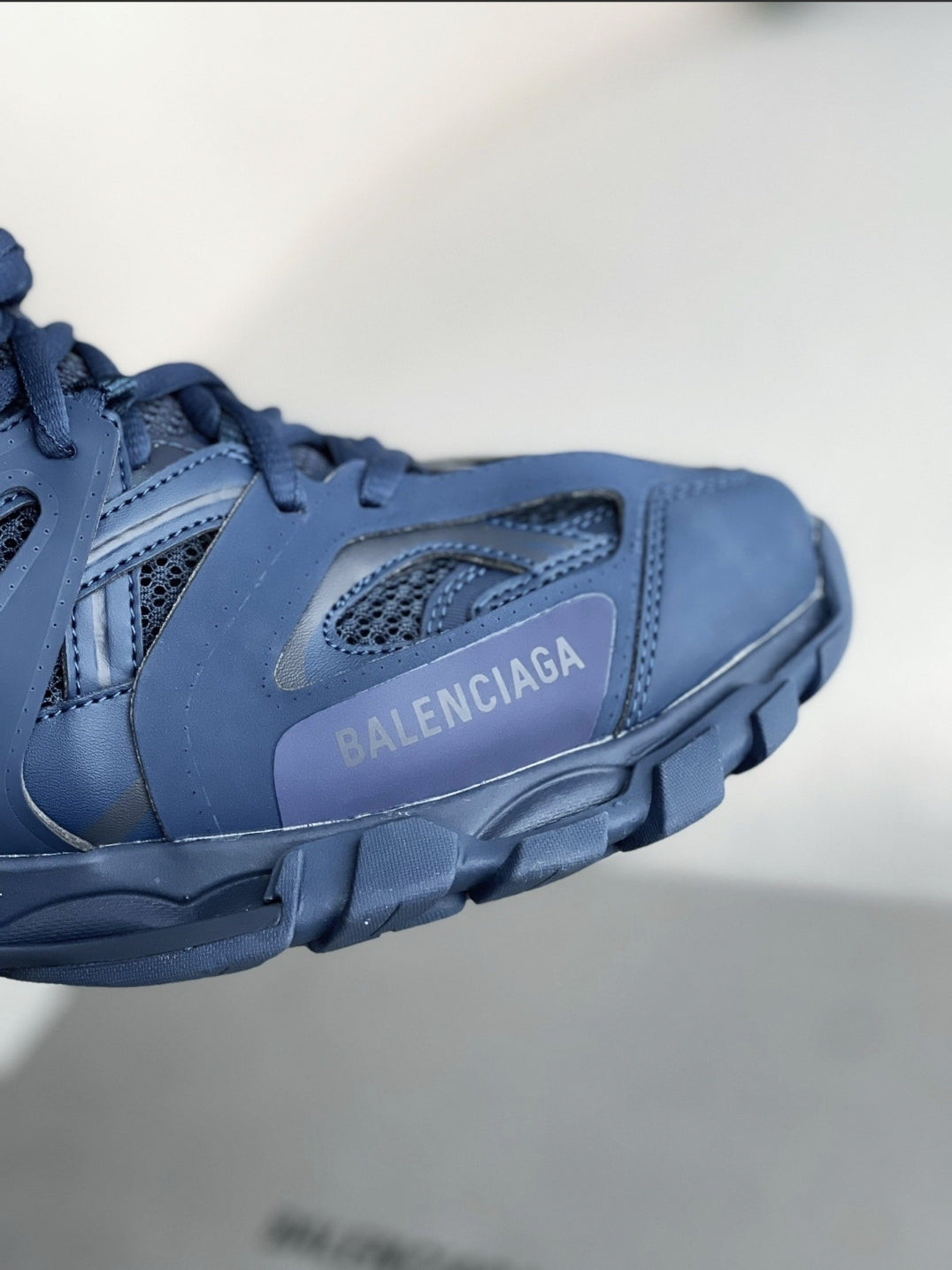 Balenciaga Track Sneaker LED – Marine Blue / Navy