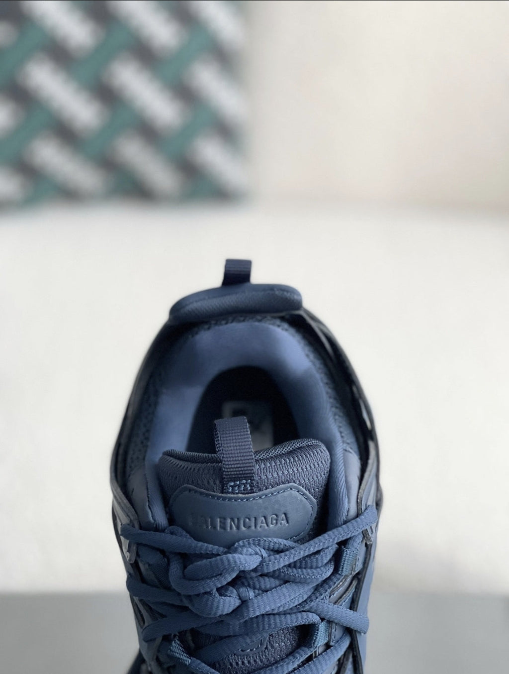 Balenciaga Track Sneaker LED – Marine Blue / Navy