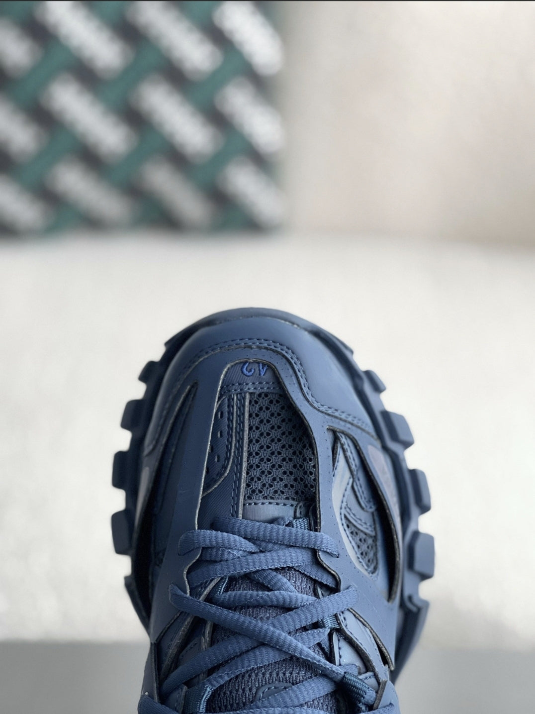 Balenciaga Track Sneaker LED – Marine Blue / Navy